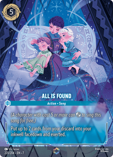All Is Found (Enchanted) 220/204 card from Archazia's Island