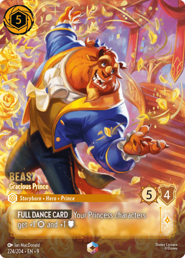 Beast - Gracious Prince (Enchanted) 224/204 card from Fabled