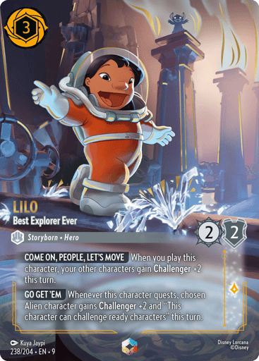 Lilo - Best Explorer Ever (Enchanted) 238/204 card from Fabled