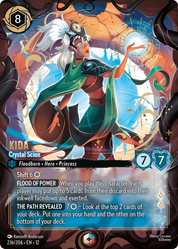 Kida - Crystal Scion (Enchanted) 236/204 card from Wilds Unknown