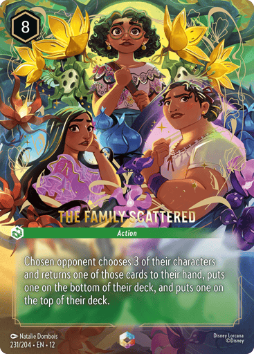 The Family Scattered (Enchanted) 231/204 card from Wilds Unknown