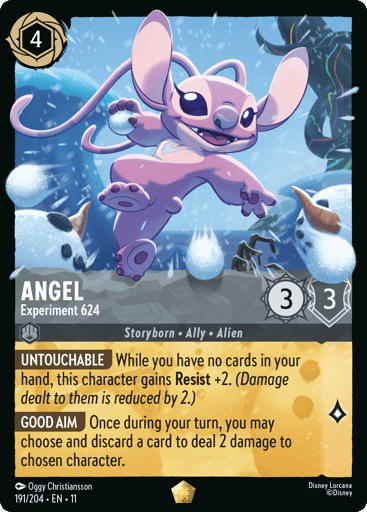 Angel - Experiment 624 191/204 card from Winterspell