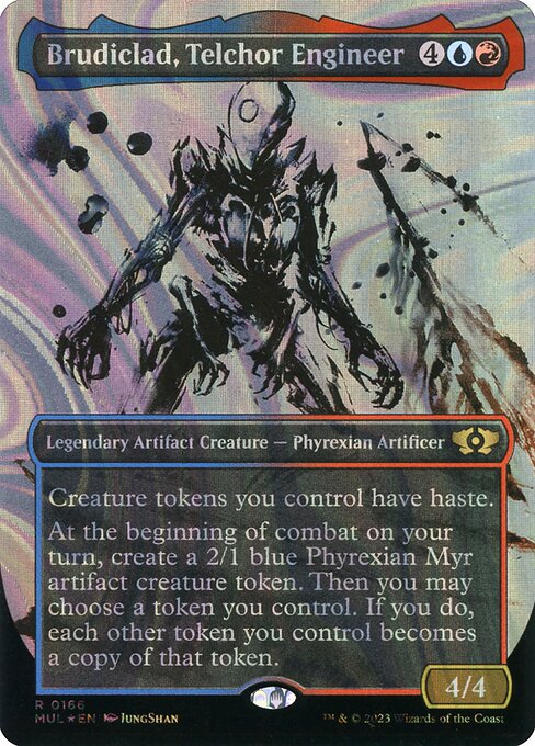 Brudiclad, Telchor Engineer (Serial Numbered) 166 card from March of the Machine: Multiverse Legends