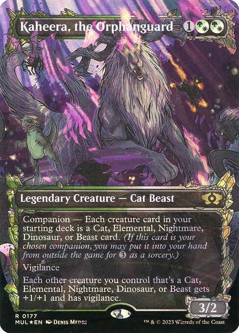 Kaheera, the Orphanguard (Serial Numbered) 177 card from March of the Machine: Multiverse Legends