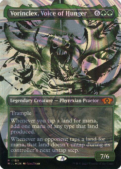 Vorinclex, Voice of Hunger (Serial Numbered) 159 card from March of the Machine: Multiverse Legends