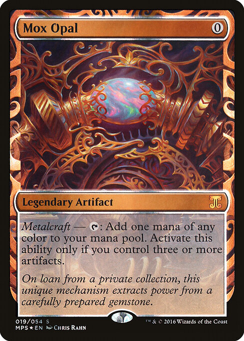 Mox Opal 19 card from Masterpiece Series: Kaladesh Inventions