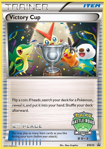 Victory Cup (Battle Road Autumn 2011) [2nd Place] BW30 card from Black and White Promos