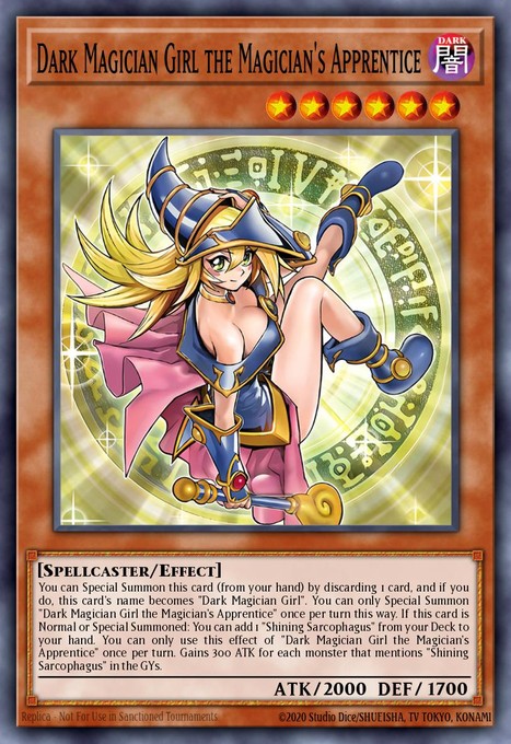 Dark Magician Girl the Magician's Apprentice ALIN-EN004 card from Alliance Insight
