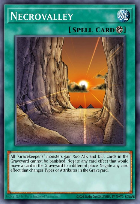 Necrovalley (UTR) AP04-EN003 card from Astral Pack 4