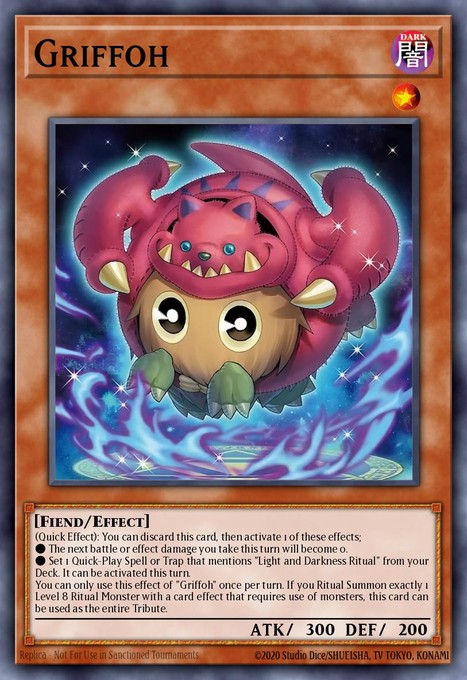 Griffoh (Starlight Rare) CORI-EN004 card from Chaos Origins