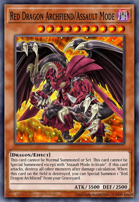 Red Dragon Archfiend/Assault Mode (UTR) CRMS-EN004 card from Crimson Crisis