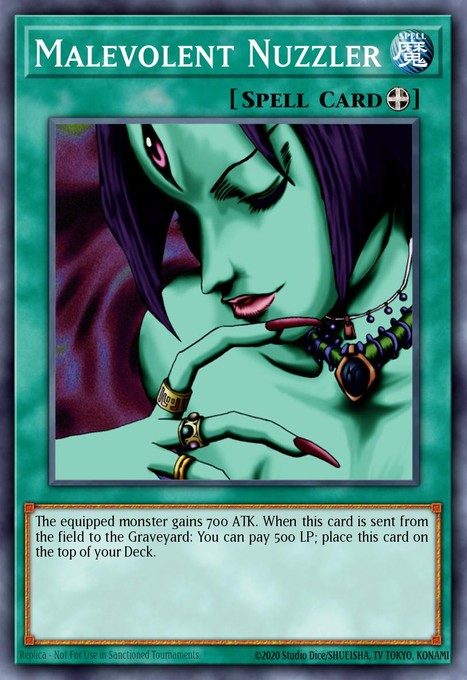 Malevolent Nuzzler DTP1-EN011 card from Duel Terminal - Preview
