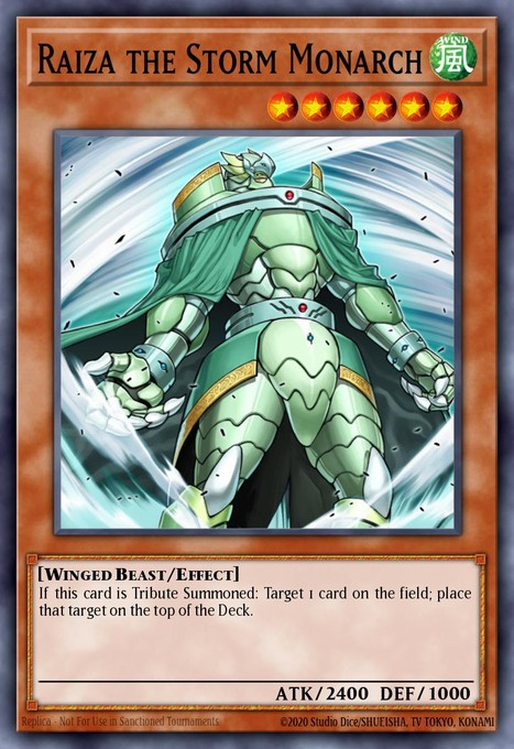 Raiza the Storm Monarch (UTR) FOTB-EN026 card from Force of the Breaker