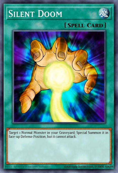 Silent Doom GLAS-EN094 card from Gladiator's Assault