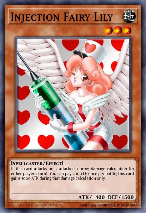 Injection Fairy Lily LOD-EN100 card from Legacy of Darkness (Worldwide English)