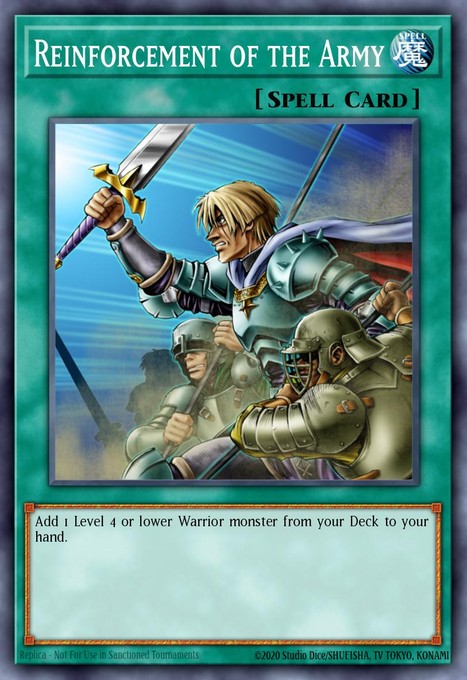 Reinforcement of the Army (Ultra Pharaoh's Rare) MAMA-EN108 card from Magnificent Mavens