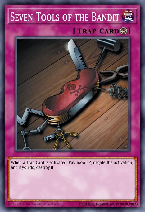 Seven Tools of the Bandit MRD-129 card from Metal Raiders