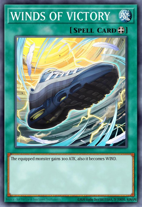 Winds of Victory NKC1-EN001 card from Miscellaneous Promotional Cards