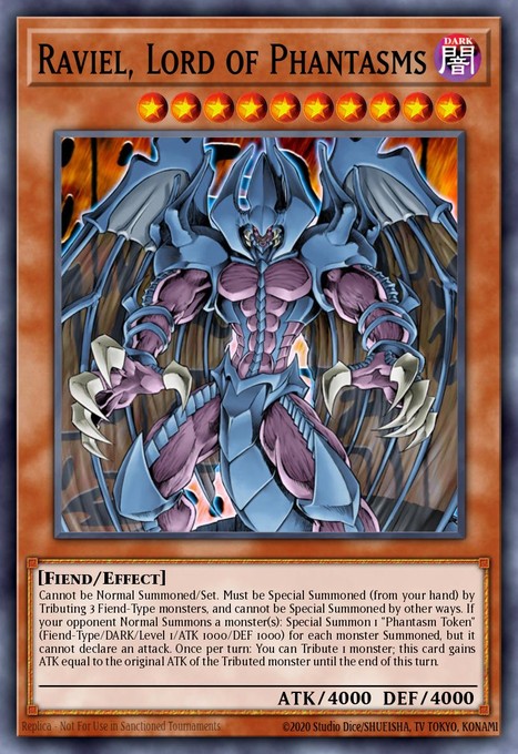 Raviel, Lord of Phantasms (UTR) SOI-EN003 card from Shadow of Infinity
