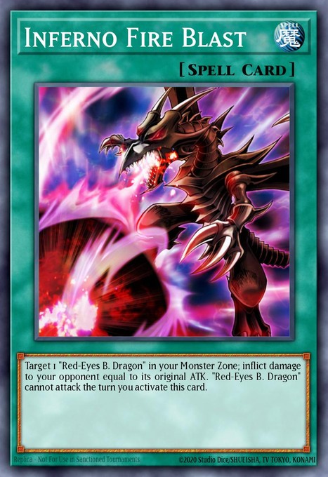 Inferno Fire Blast (UTR) SOD-EN042 card from Soul of the Duelist