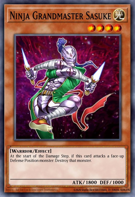 Ninja Grandmaster Sasuke (UTR) SOD-EN019 card from Soul of the Duelist