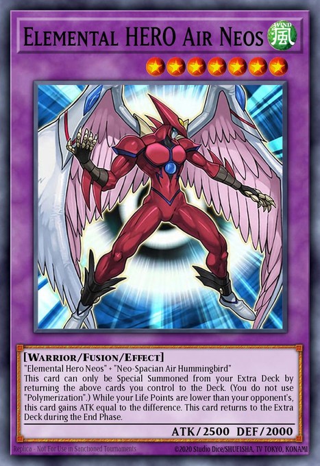Elemental Hero Air Neos (UTR) STON-EN034 card from Strike of Neos