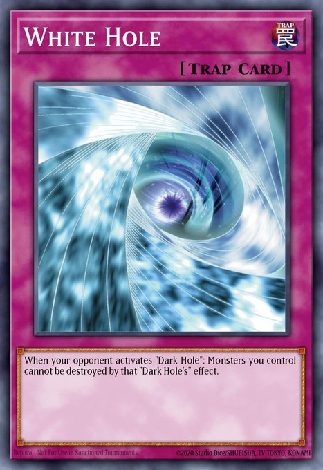 White Hole TP1-005 card from Tournament Pack 1