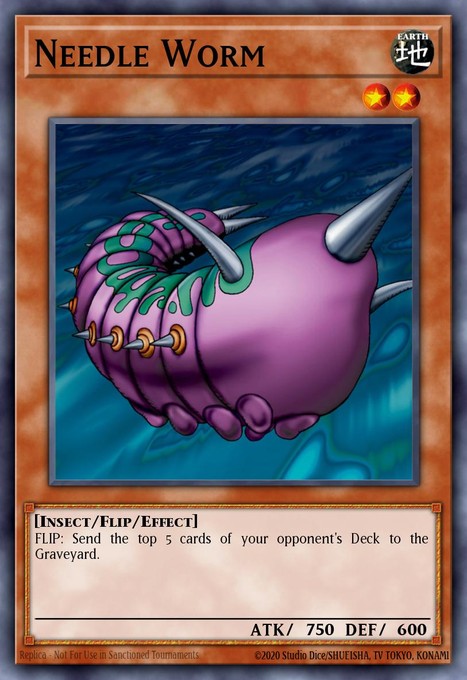 Needle Worm TP5-EN005 card from Tournament Pack 5