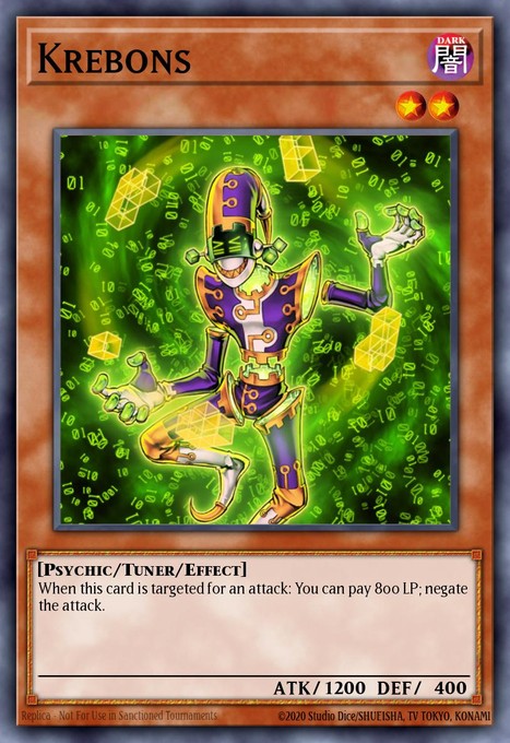 Krebons TU01-EN003 card from Turbo Pack Booster One Pack